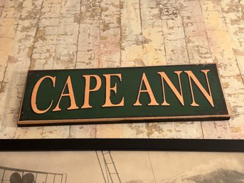 Cape Ann Plaque - B2