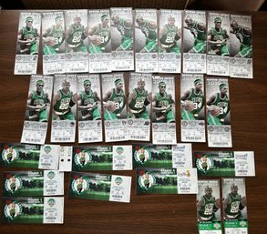 Boston Celtics 2010 10 NBA Playoff Tickets & 18 Games Tix Season 2010/11 - D88