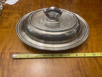 Tiffany 10 Inch Covered Serving  Dish 30.169 Troy Oz