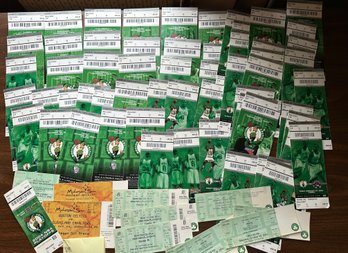 Boston Celtics 2004 Game Tix, Playoffs & Extras 74 In Total - D97