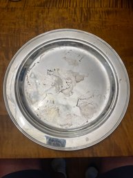 Tiffany & Co 13 Inch Sterling Silver Tray - 23.652 Troy Ounces