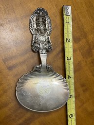 Tiffany & Co. 'Vine' Pattern Sterling Silver Bonbon Spoon.  - 2.096 Troy Ounces