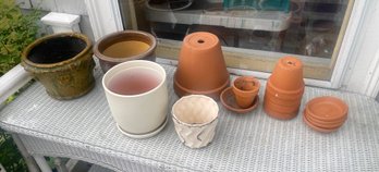 Lot Of Misc Planters