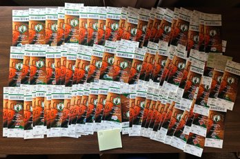 Approx 100 Boston Celtics Tickets 2000-01 Season - D111