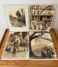 4 Black & White Vintage Photos By Donald S Berman Earlier Years -o2