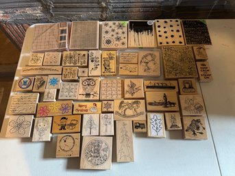 Huge Rubber Stamp Lot #2