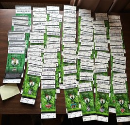 Boston Celtics 2001, 2002, 2004, 2005 Tickets 79 In Total - D113