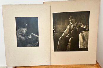 Lady Reading, Etc. Black & White Vintage Photos By Donald S Berman Earlier Years - O9
