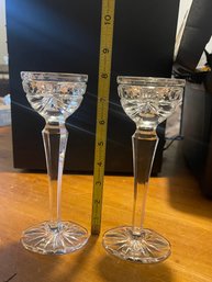 Waterford Crystsl Candle Sticks
