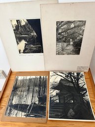 National High School Competition Trees Black & White Vintage Photos By Donald S Berman Earlier Years - O10