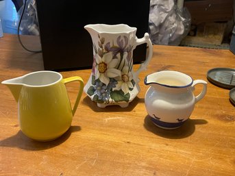 Lot Of 3 Pitchers