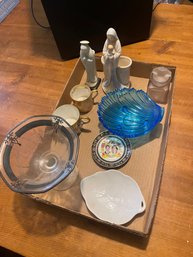 Box Lot Of Glass And Porcrlain