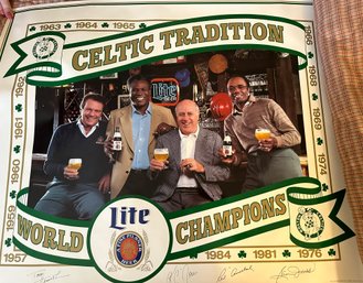 Celtric Tradition World Champions Poster - CBL2