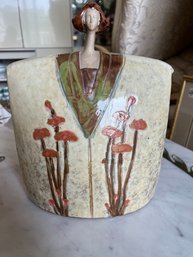 Ceramic 11 Inch Samurai Figure - 2D15