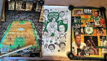 3 Posters Incl Larry Bird - CBL22