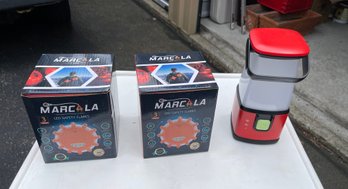 2 Brand New LED Safety Flares And A Lantern