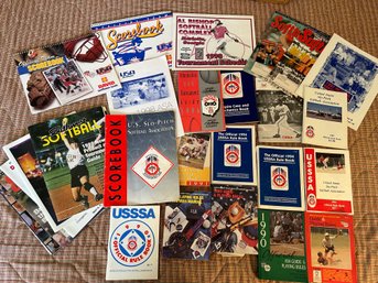 Large Softball Periodical Lot - BL142