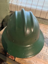 Vintage Green Workers Helmut - B