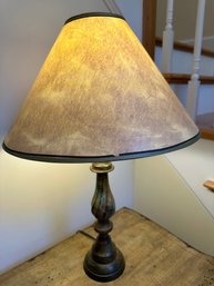 Faux Aged Rustic Lamp - F5