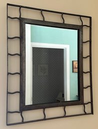 Square Metal Framed Mirror - FR5
