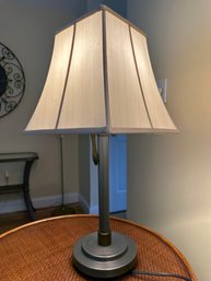 Heavy Two Tone Metal Table Lamp - FR13