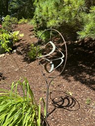 Hanging Wind Sculpture / Spinning Garden Ornament - O4