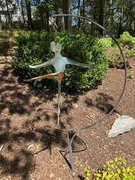 Garden Dancer Wind Sculpture / Spinning Ornament - O7