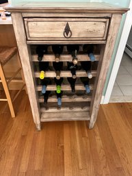 Taupe/gray Wine Rack For 20 Bottles - K