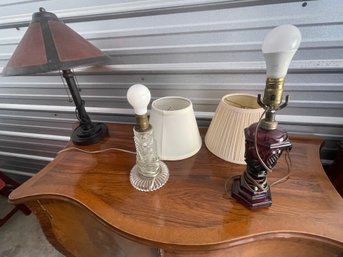 3 Vintage Lamps