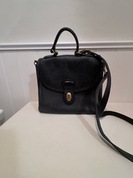 Vintage Black Coach Leather Bag