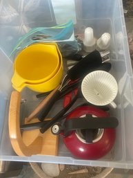 Bin Of Kitchen Items