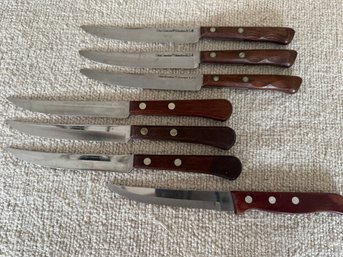 Steak Knives  Flint & Robeson. Nice Condition