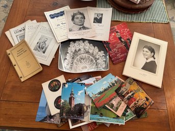 Collection Of Vintage Paper Ephemera Very Nice