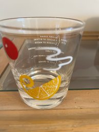 Vintage Barware Includes 5 Old Fashion Glasses - D28