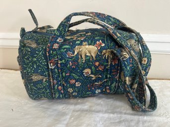 Vintage Vera Bradley Shoulder Duffle Retired 'Animal Kingdom'