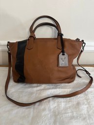 Reed Krakoff Striped Gym Bag Leather .. Fantastic Condition