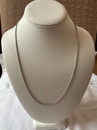 10k White Gold Chain