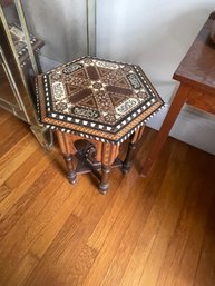 Damascan Inlayed Dide Table