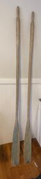 Pair Of Vintage Oars