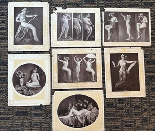 Seven Rare 1913 The Aurora Studios Collection Of Nude Female Photos - K38