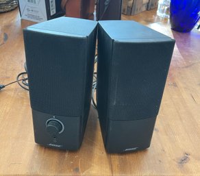 Pair Of Bose Companion 2 Series Shelf Speakers