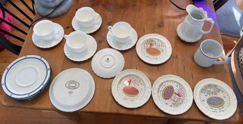 Wedgewood, Dansk,  Gein, And Other French Pieces