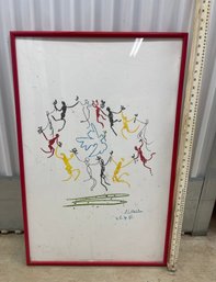 Large Picssso Print Dance Of Peace Youth Circle