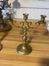 Brass Candelabras