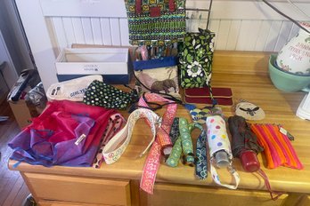 Scarf, Belts, Umbrellas, Various Bags