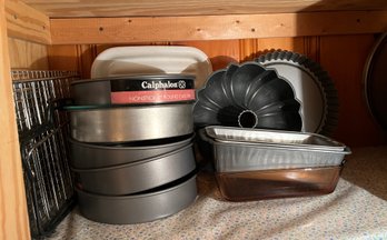 Calphlon Springform Lot With Bundt Pan - B18