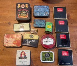 Collection Of Vintage Tins
