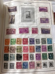 US POSTAGE STAMPS 26 Double Sided Pages 1937/38-1930/78 - 69