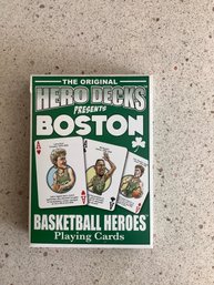 2nd Ed. Hero Decks Boston Basketball Heros Playing Cards #45 - 49