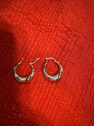 #138 14kt Gold Earrings